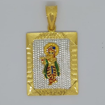 916 Gold Fancy Gent's Krushna Pendant