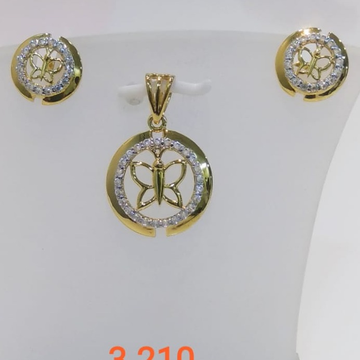 22 ct gold pendent set butterfly design by 
