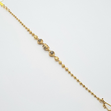 22.k Gold Fancy Antique Ladies Bracelet by 