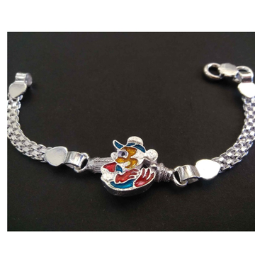 Silver daily wear Cartoon Character Kids Bracelet by 
