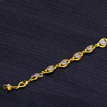 916 Gold Ladies Bracelet-LB185