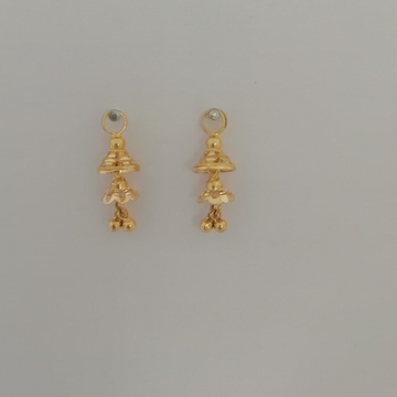 916 gold fancy double step short jummar by 
