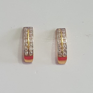 18k Diamond Ladies Earrings by 
