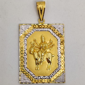 916 Gold Fancy Gent's Meladi Maa Pendant