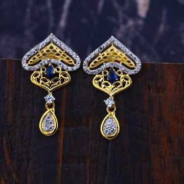 22 carat gold ladies earrings RH-LE360