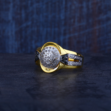 Mens Fancy Gold Ring-MR301