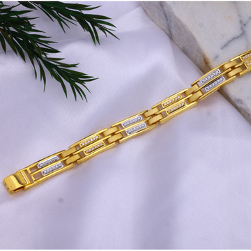 Buy quality 916 Gold Modern Gents Bracelet in Ahmedabad