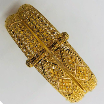 22kt gold bangles by 