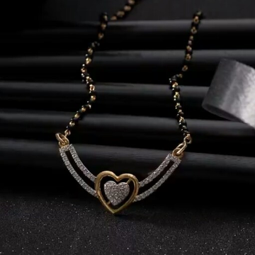 22k Gold Diamond  Mangalsutra by 