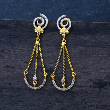 Ladies Jummar Fancy Earrings 22K-LJE61