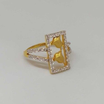 22 Kt Gold Ladies Branded Ring by 
