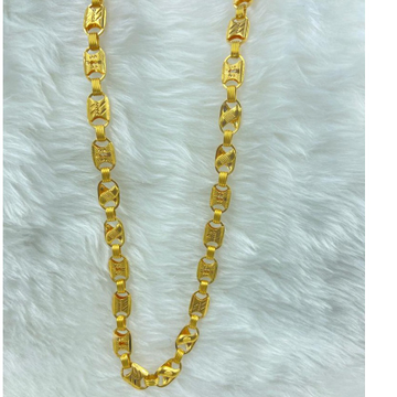 916 Gold Hallmark Trendy design Chain For men's  by Ranka Jewellers