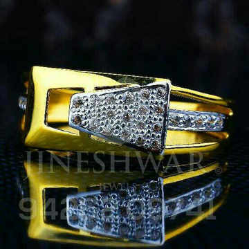 Exclusive Cz Casual Gents Ring 916