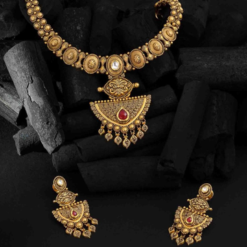 antique necklace set 916 by 