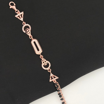 925 Silver Unique Design Mangalsutra Bracelet by 