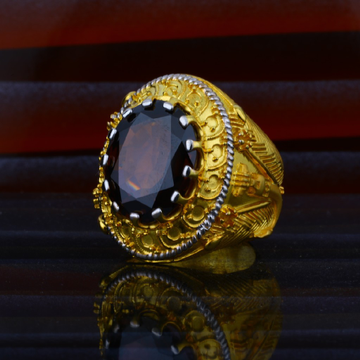 Mens Designer Exclusive Heavy Weight Gold Ring-MHR...