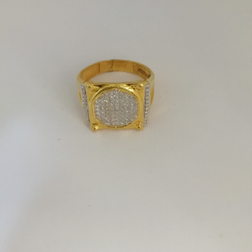 916 gold casting gents ring by 