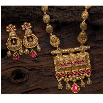Brown Color Heavy Jadtar Necklace Design - Riana jewellery - Buy Online  Fashion & Artificial Jewellery Designs