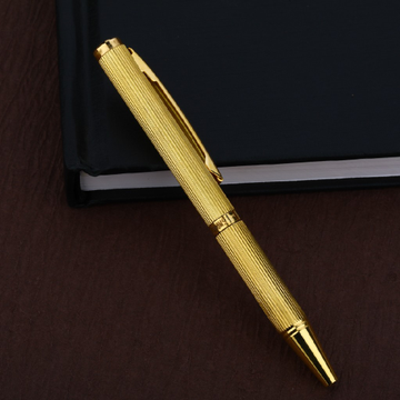 Mens 18K Gold Designer Plain Ball Pen-BP05