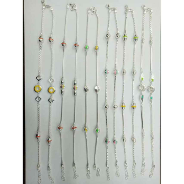 Different Look Bol,Pearl & Toys Chain Anklet Ms-24... by 