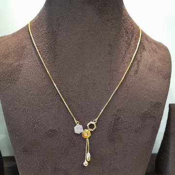 20k Gold ladies chain by Rangila Jewellers