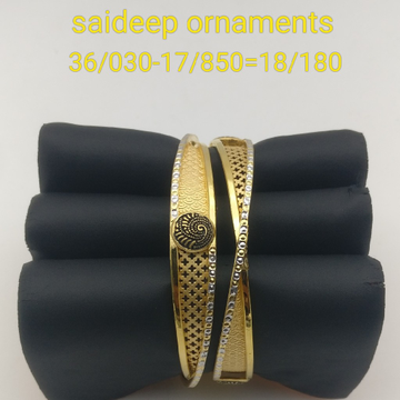 916 22 kt kadli design new trend by Saideep Jewels