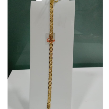 916 gold hollow design bracelet by 