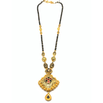 Designer Gold Mangalsutra by Rajasthan Jewellers Private Limited