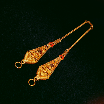 GOLD KANSER NAKXHI  DESIGN by Ghunghru Jewellers