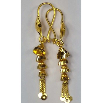 916 Gold Fancy Tardul Earrings Akm-er-107 by 