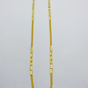 22k bold gold design chain by Suvidhi Ornaments