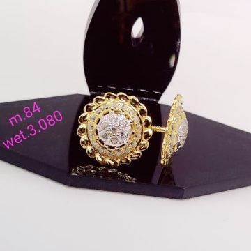 22 carat gold ladies earrings RH-LE803