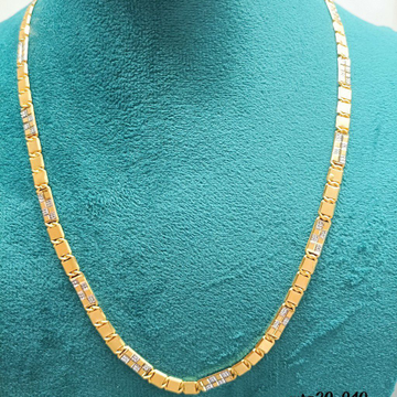 22crt Gold Navabi chain by Suvidhi Ornaments