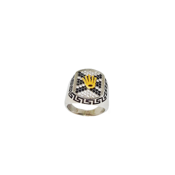 Rolex on sale symbol ring