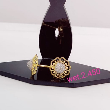 22 carat gold ladies earrings RH-LE819