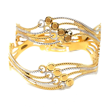 1 gm gold forming bangles mga - gf002