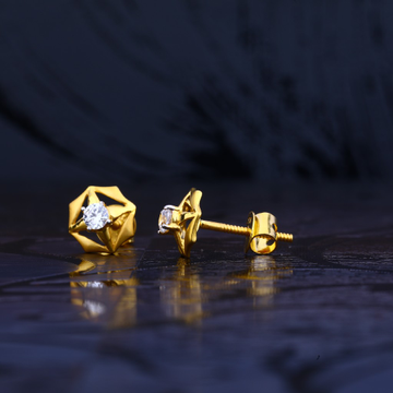 22kt Gold Solitare Exclusive Earring LSE82