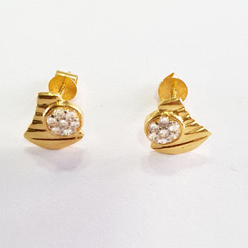 18k Gold Pendants Set Mini Diamond by 