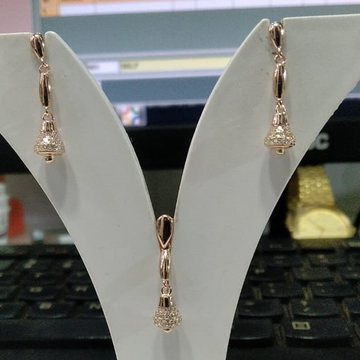 925 silver rose gold plated henging design  pendan... by 