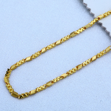 916 gold men' delicate choco chain mch23