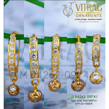 18kt Hanging Fancy Saniya Bali ATG -0017