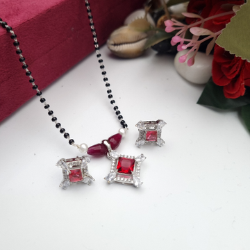 Red Diamond Mangalsutra