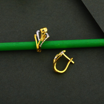18CT Gold Exclusive ladies plain Bali LFB04