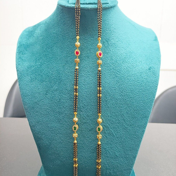 916 Gold Antique Mangalsutra by Suvidhi Ornaments