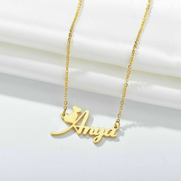 925 silver customise name pendant by Veer Jewels