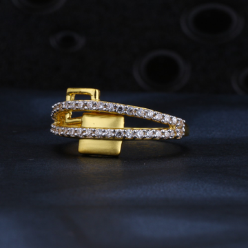 916 CZ Gold Delicate  Hallmark Ladies Ring LR1401