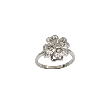 Flower Movable Ring In 925 Sterling Silver MGA - L...