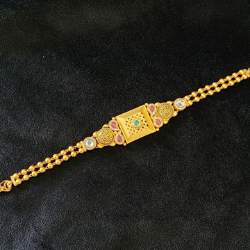 Buy quality 22KT Gold Hallmark Unique Design Bracelet in Ahmedabad