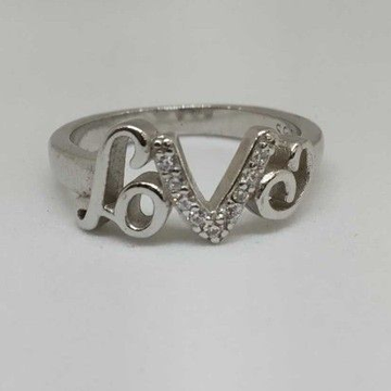 925 Sterling Silver Love Designer Ladies Ring by 