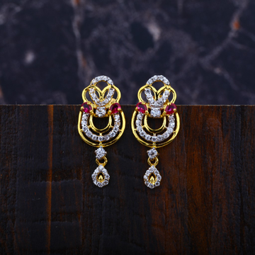 Ladies Gold Earrings-LFE18